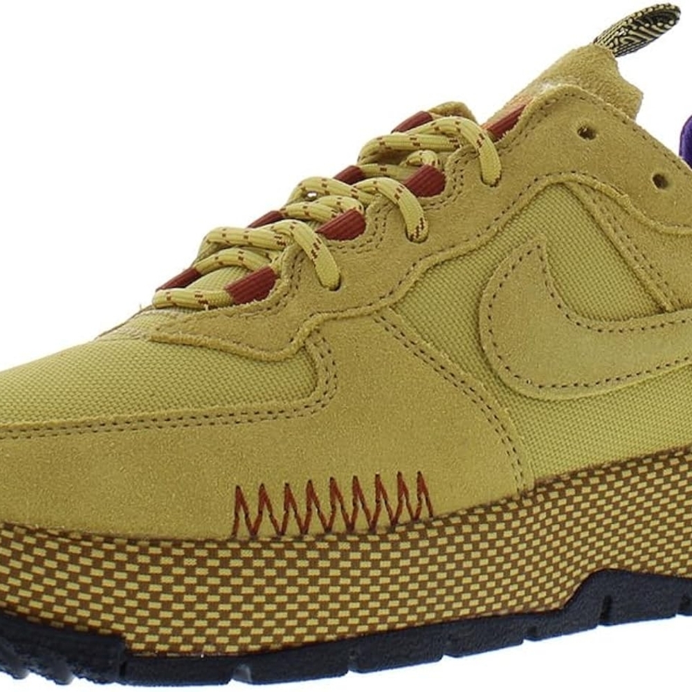 Women's Yellow and Brown Athletic Shoes